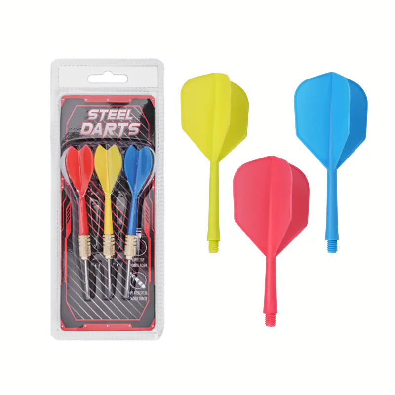 BL-3010 8 g Jeu de fléchettes de sécurité à pointe souple avec queue intégrée