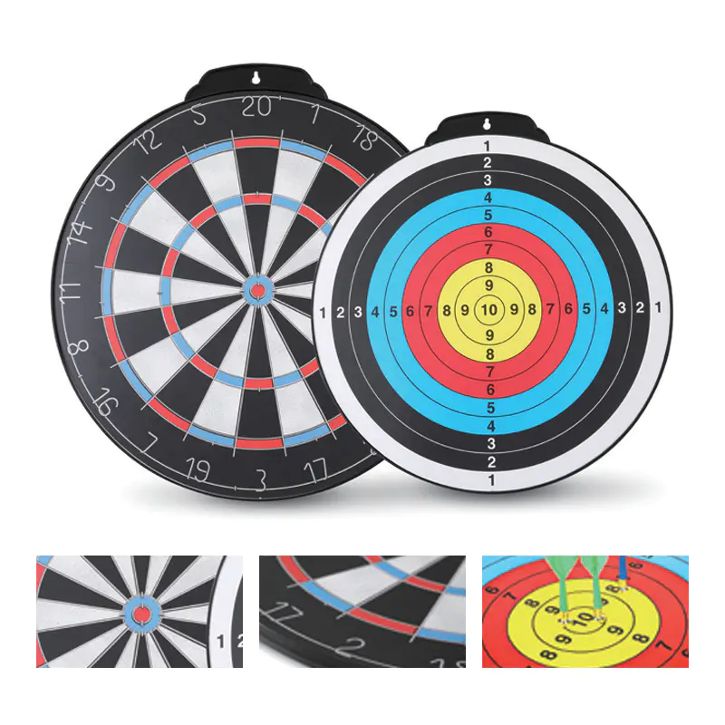 Jeu de fléchettes magnétique double face sûr pour enfants et adultes 