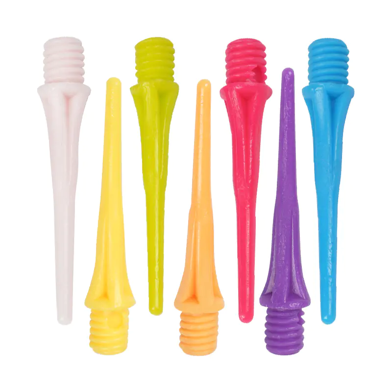 Embouts de fléchettes souples en plastique